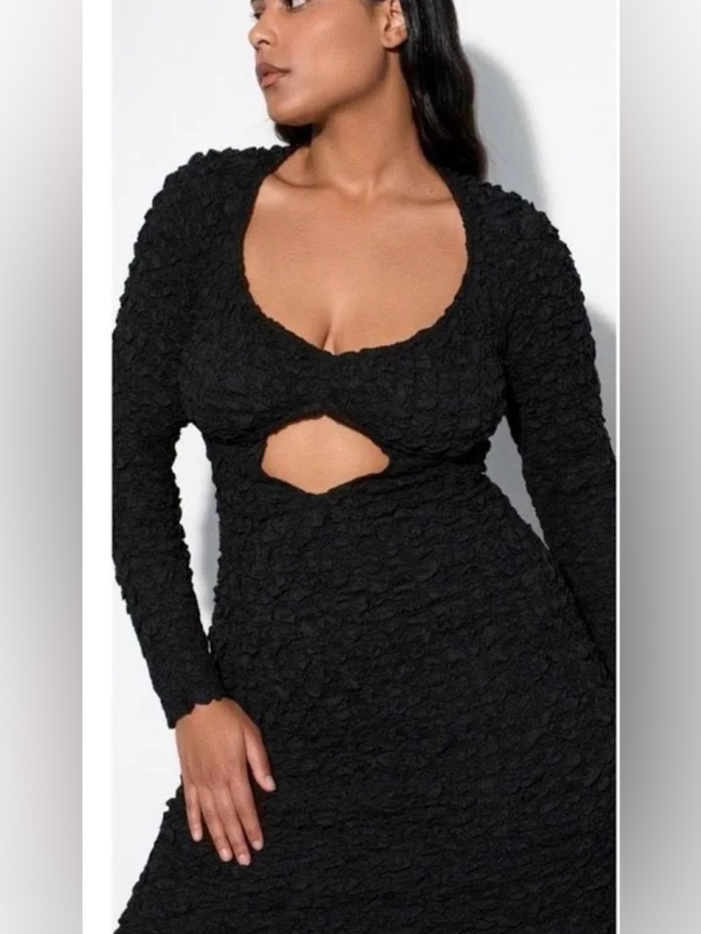 Popcorn dress by MARA HOFFMAN Cutout Dress